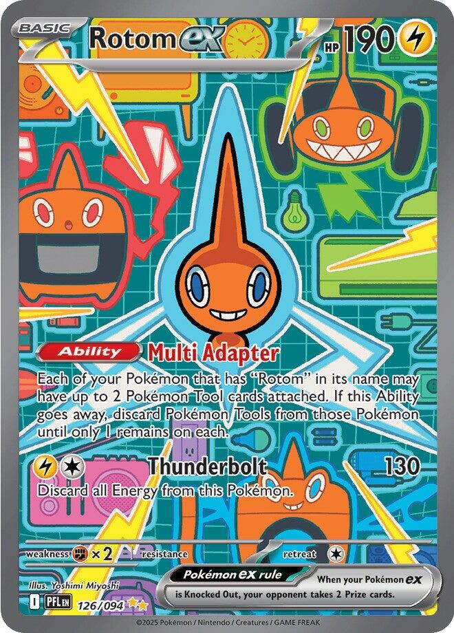 Rotom ex (126/094) [Mega Evolution: Phantasmal Flames] | Odin's Place