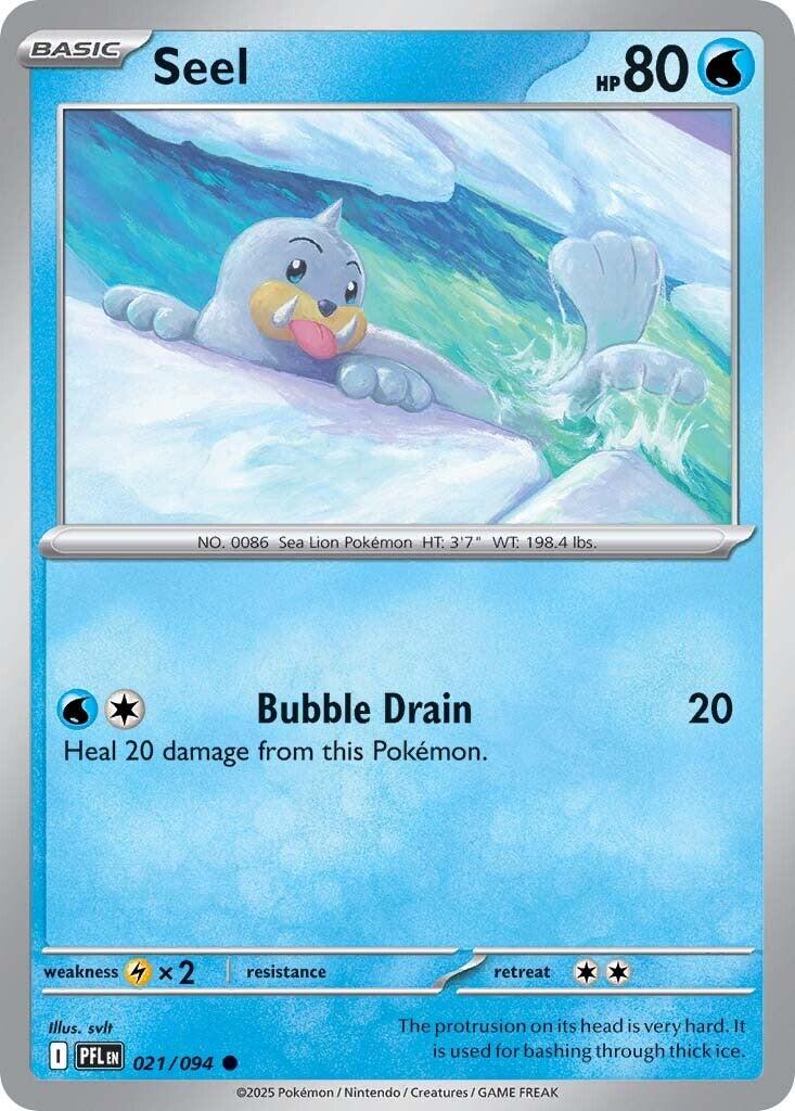 Seel (021/094) [Mega Evolution: Phantasmal Flames] | Odin's Place