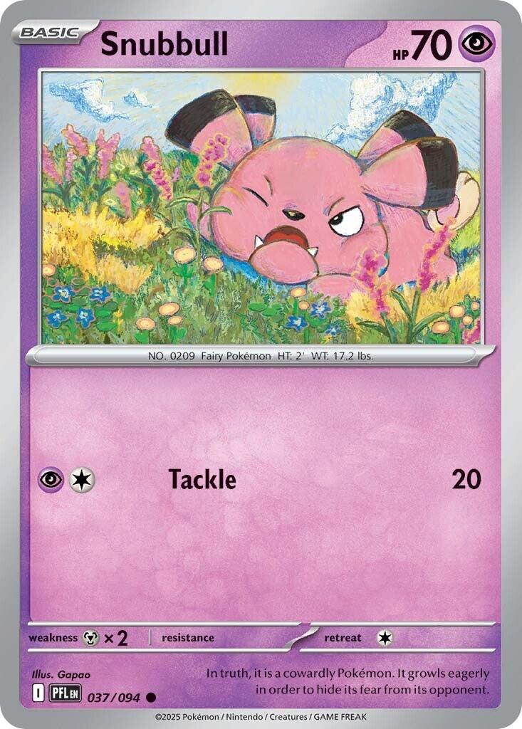 Snubbull (037/094) [Mega Evolution: Phantasmal Flames] | Odin's Place