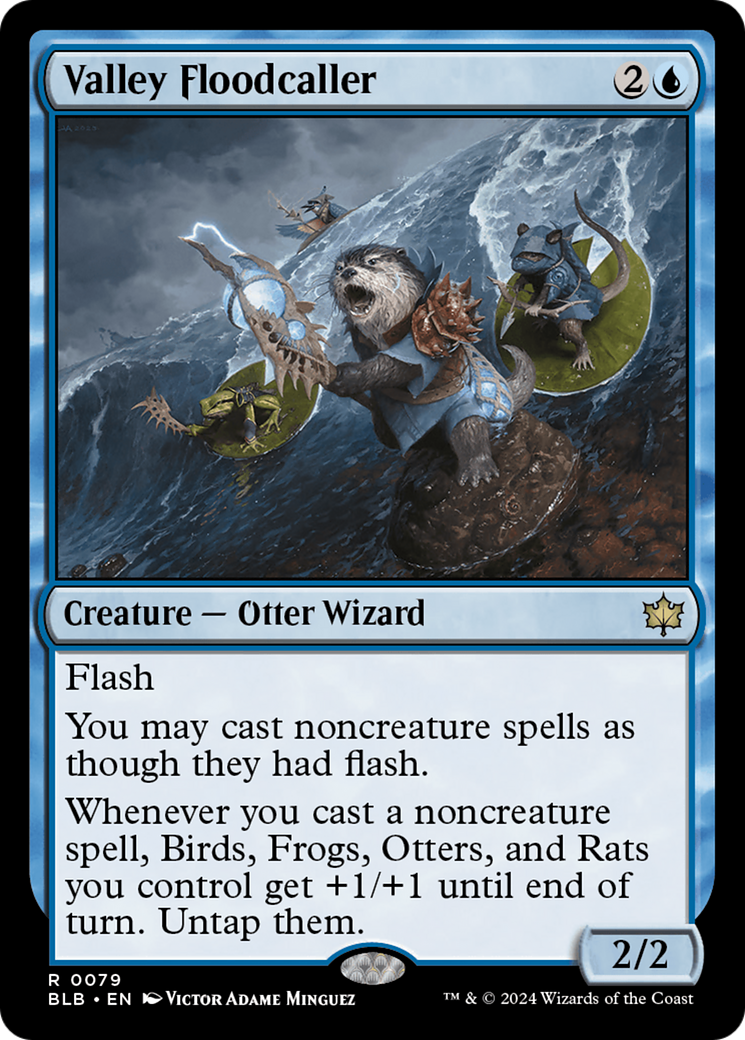 Valley Floodcaller [Bloomburrow] | Odin's Place