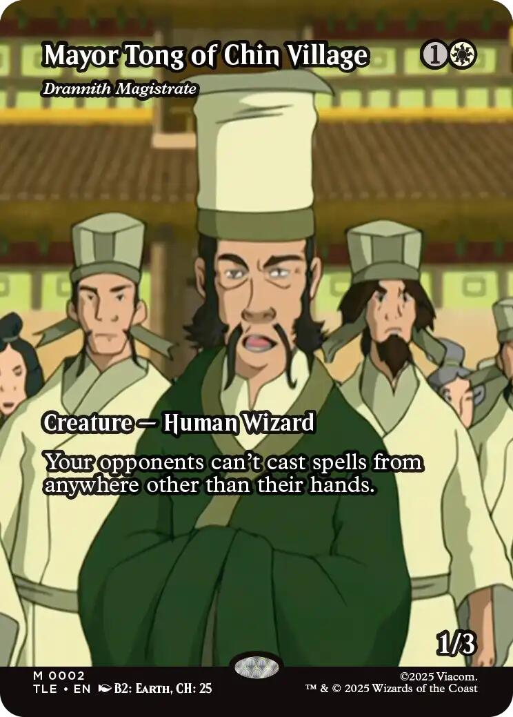 Mayor Tong of Chin Village - Drannith Magistrate (Borderless) [Avatar: The Last Airbender: Eternal-Legal] | Odin's Place