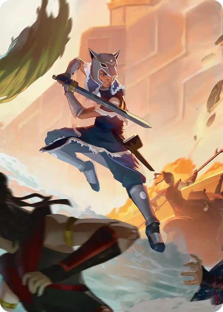 Sokka's Charge Art Card [Avatar: The Last Airbender Art Series] | Odin's Place