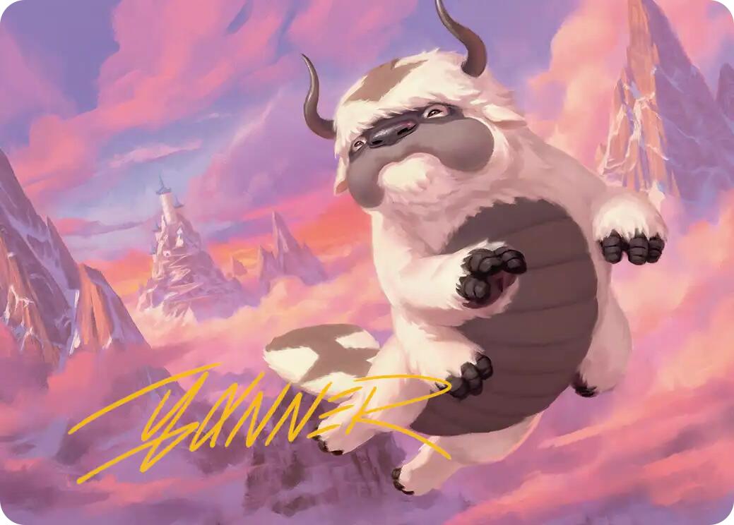 Appa, Aang's Companion Art Card (Gold-Stamped Signature) [Avatar: The Last Airbender Art Series] | Odin's Place