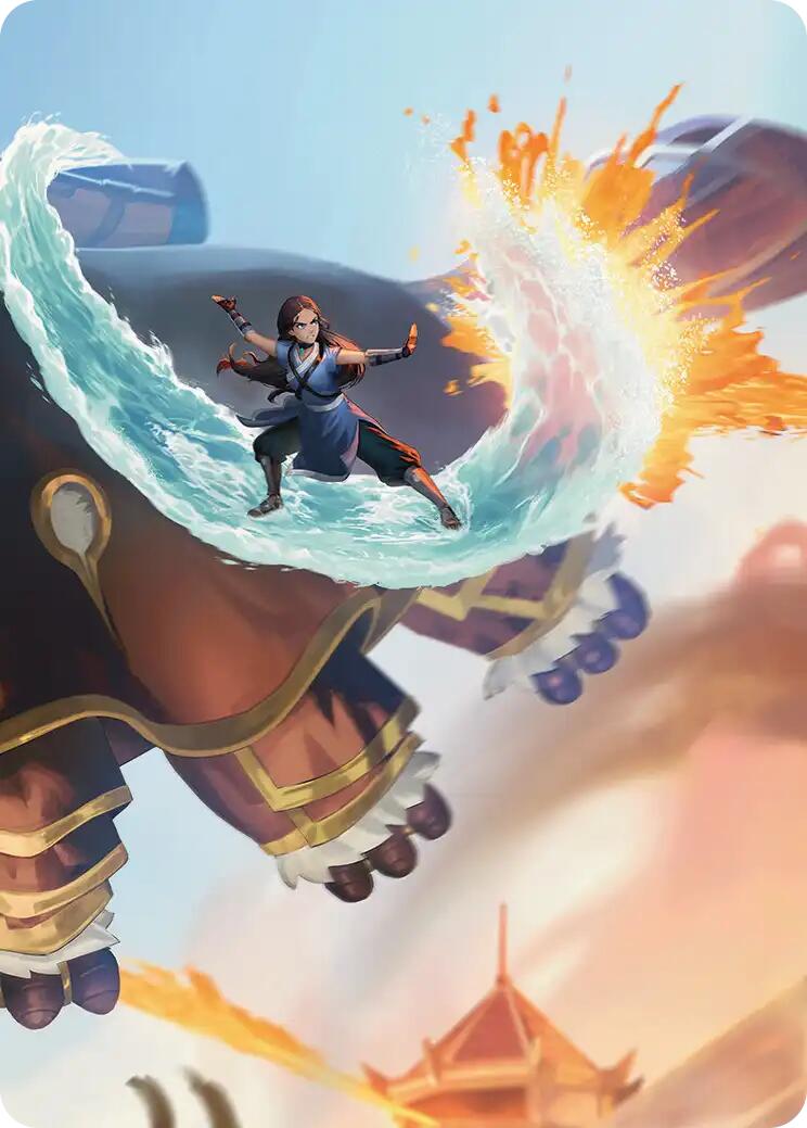 Katara's Reversal Art Card [Avatar: The Last Airbender Art Series] | Odin's Place