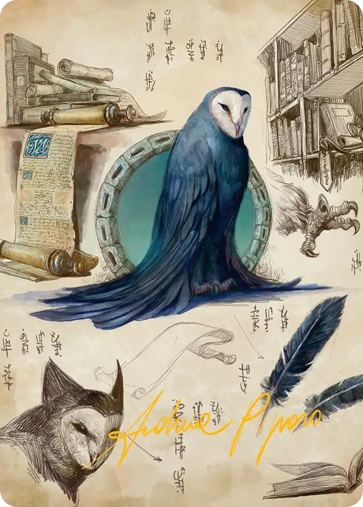 Wan Shi Tong, Librarian Art Card (Gold-Stamped Signature) [Avatar: The Last Airbender Art Series] | Odin's Place