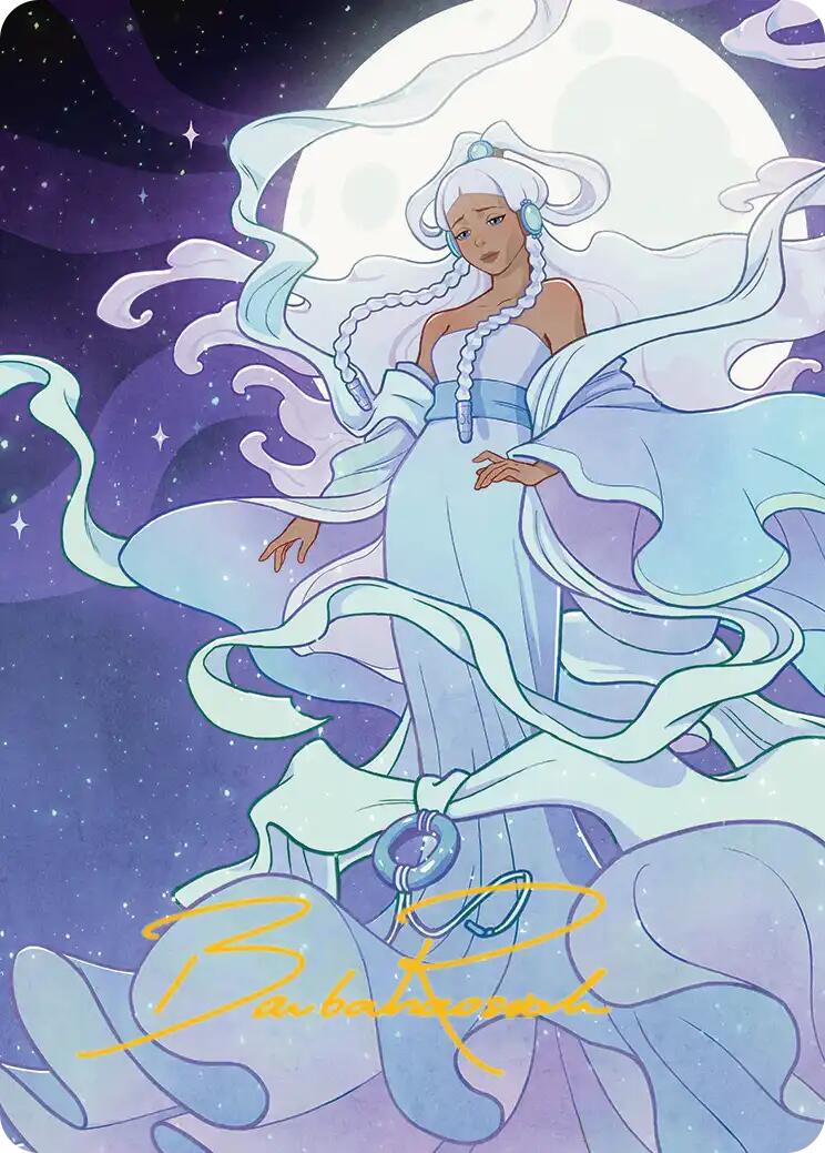 Yue, the Moon Spirit 2 Art Card (Gold-Stamped Signature) [Avatar: The Last Airbender Art Series] | Odin's Place