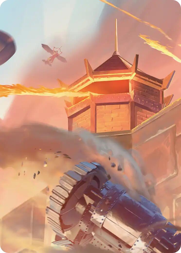 Fire Nation Turret Art Card [Avatar: The Last Airbender Art Series] | Odin's Place