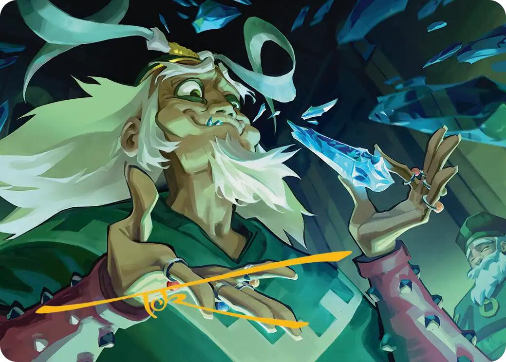 Bumi, King of Three Trials Art Card (Gold-Stamped Signature) [Avatar: The Last Airbender Art Series] | Odin's Place