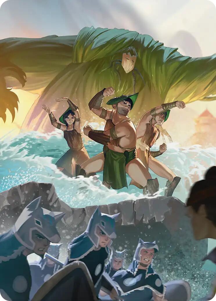 Swampbenders Art Card [Avatar: The Last Airbender Art Series] | Odin's Place
