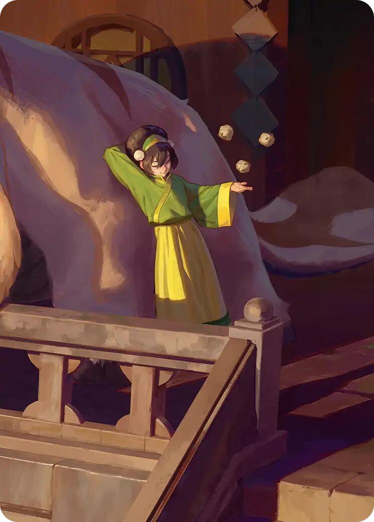 Toph, Greatest Earthbender Art Card [Avatar: The Last Airbender Art Series] | Odin's Place