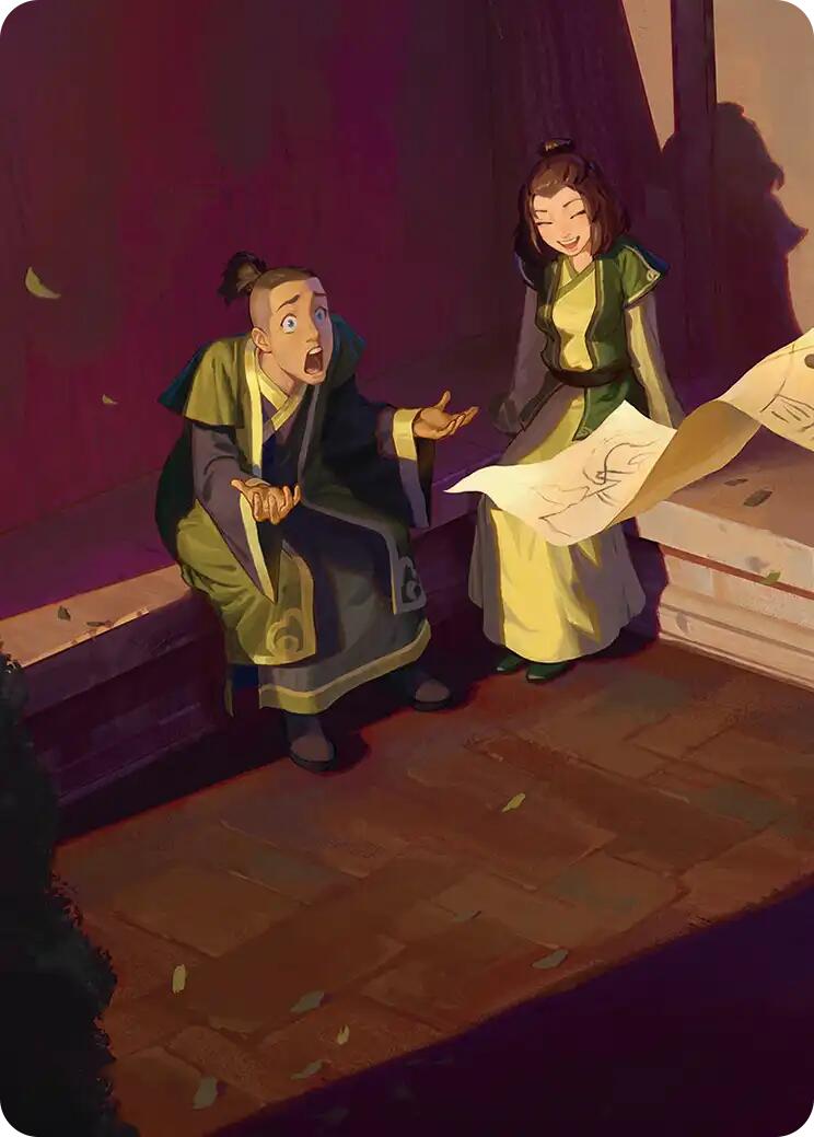 Sokka and Suki Art Card [Avatar: The Last Airbender Art Series] | Odin's Place