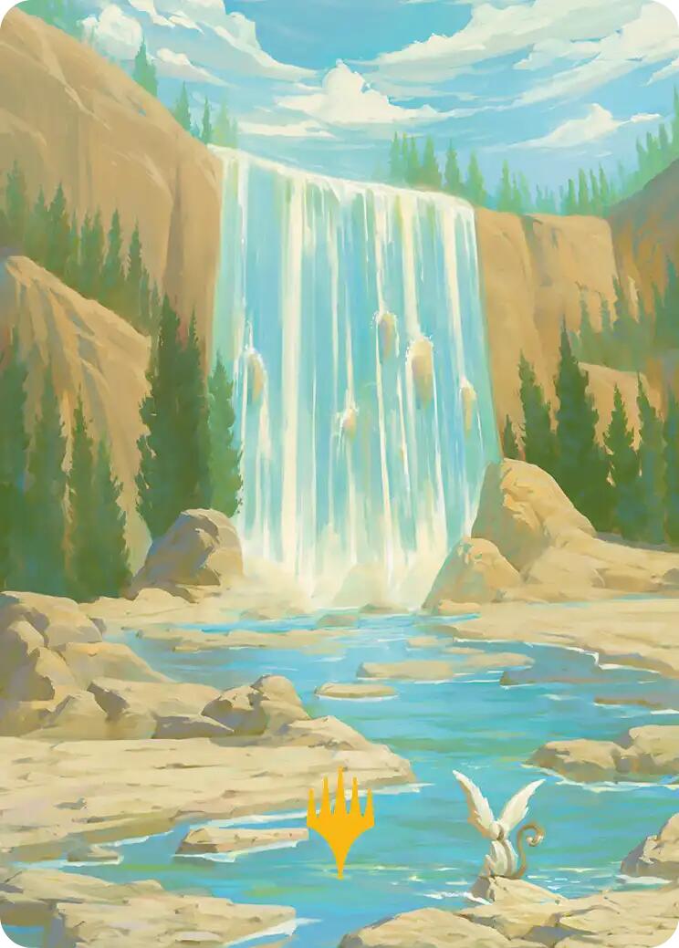 Island Art Card (Gold-Stamped Signature) [Avatar: The Last Airbender Art Series] | Odin's Place
