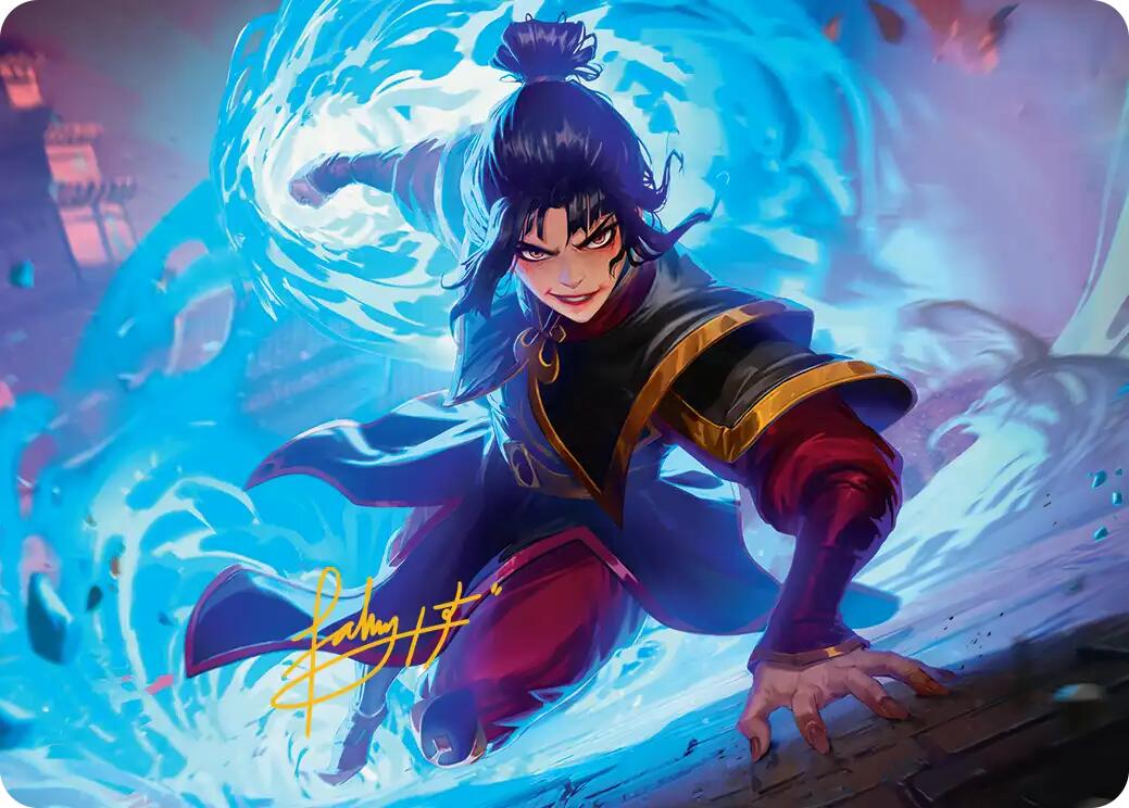 Fire Lord Azula Art Card (Gold-Stamped Signature) [Avatar: The Last Airbender Art Series] | Odin's Place