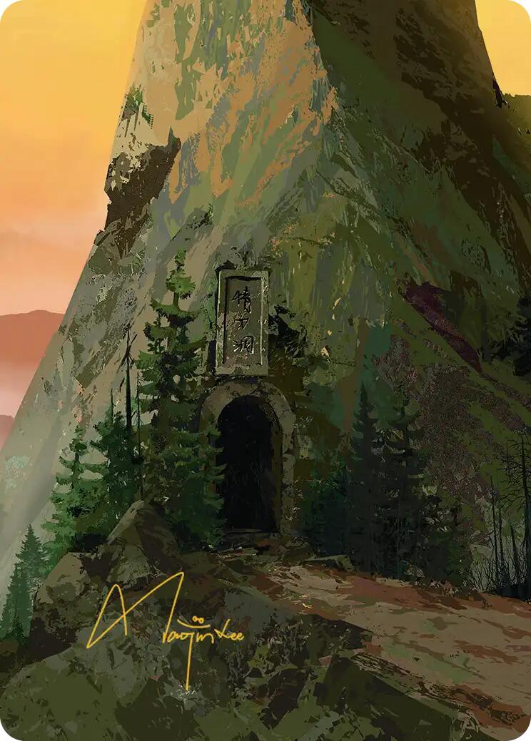Mountain Art Card (Gold-Stamped Signature) [Avatar: The Last Airbender Art Series] | Odin's Place