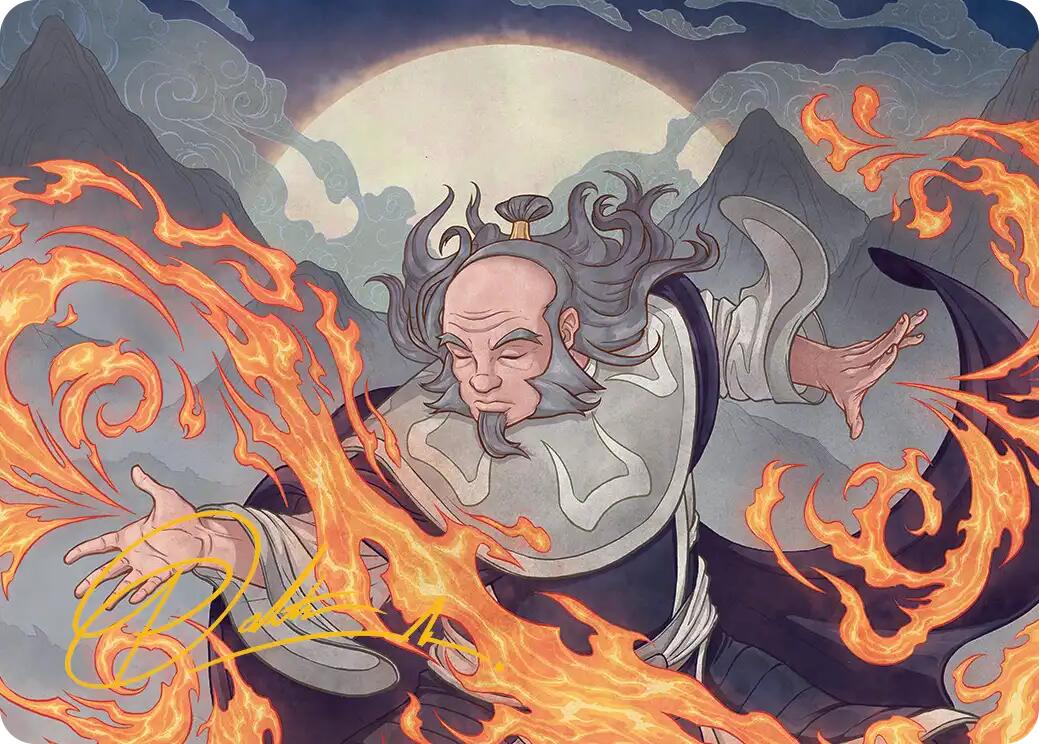 Iroh, Grand Lotus Art Card (Gold-Stamped Signature) [Avatar: The Last Airbender Art Series] | Odin's Place
