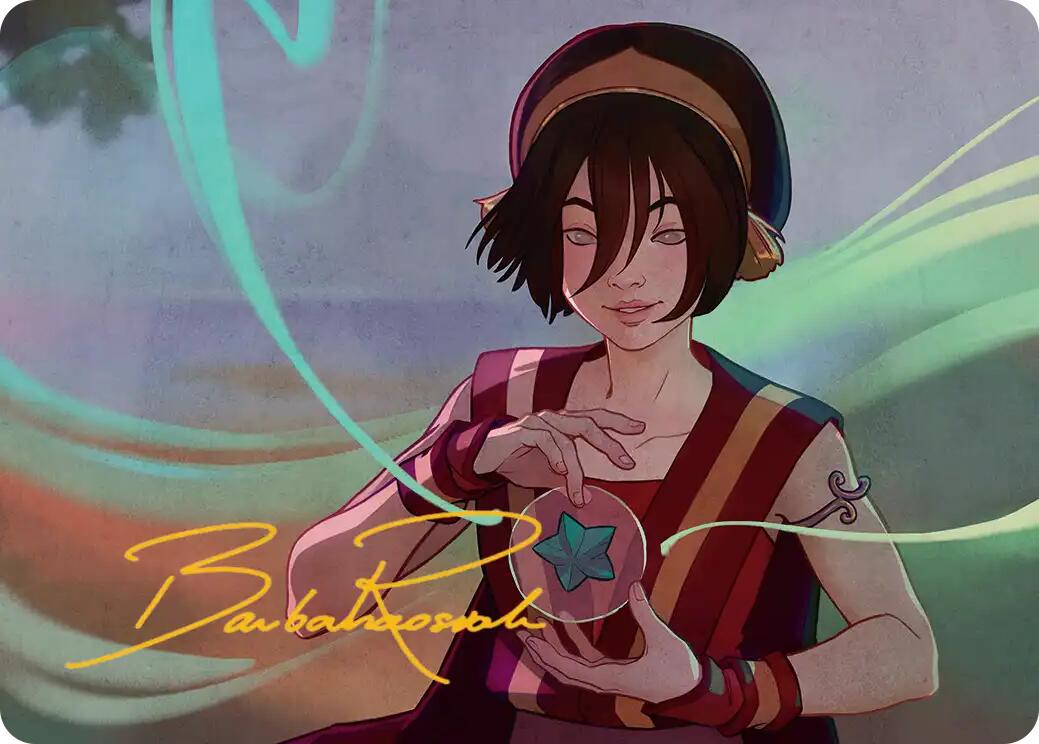 Toph, the First Metalbender Art Card (Gold-Stamped Signature) [Avatar: The Last Airbender Art Series] | Odin's Place