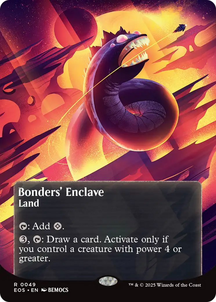 Bonders' Enclave (0046) (Borderless) [Edge of Eternities: Stellar Sights] | Odin's Place
