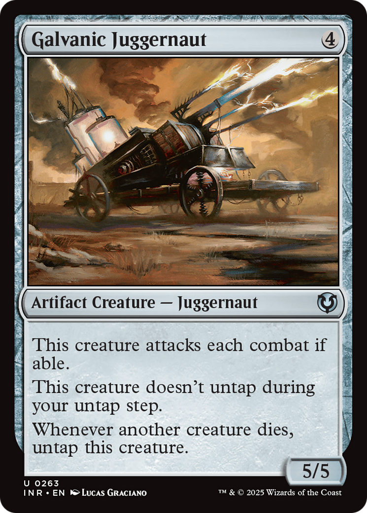 Galvanic Juggernaut [Innistrad Remastered] | Odin's Place