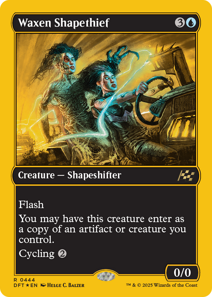 Waxen Shapethief (First-Place Foil) [Aetherdrift] | Odin's Place