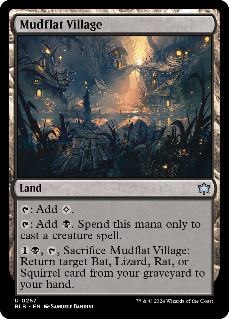 Mudflat Village [Bloomburrow] | Odin's Place