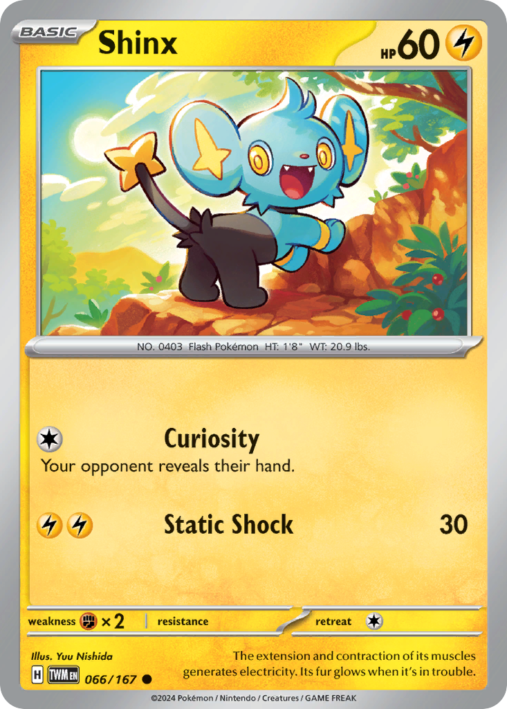 Shinx (066/167) [Scarlet & Violet: Twilight Masquerade] | Odin's Place