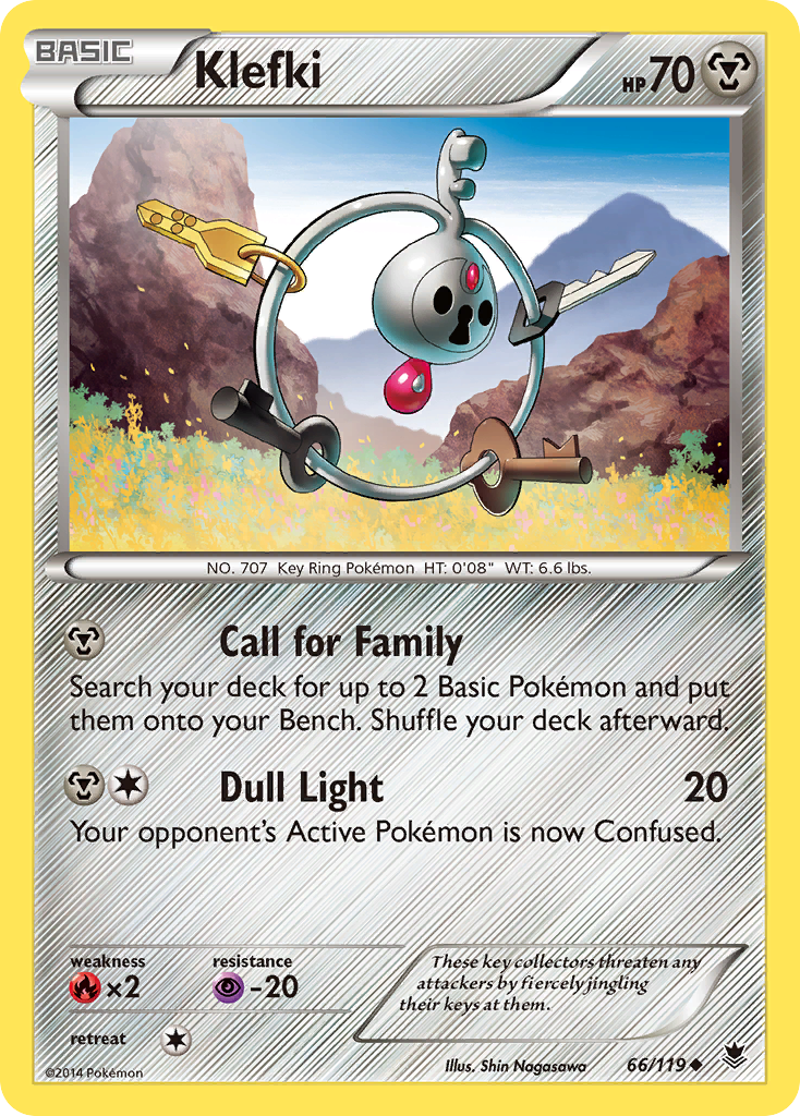 Klefki (66/119) (League Promo 1st Place) [XY: Phantom Forces] | Odin's Place