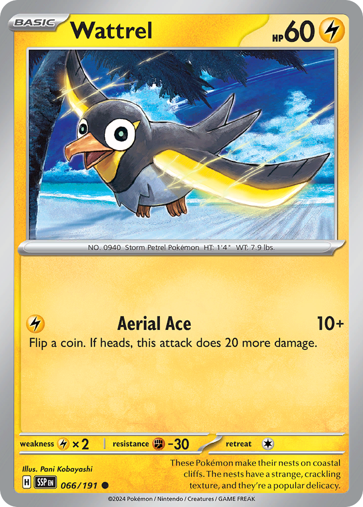Wattrel (066/191) [Scarlet & Violet: Surging Sparks] | Odin's Place