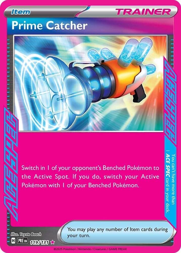 Prime Catcher (119/131) [Scarlet & Violet: Prismatic Evolutions] | Odin's Place