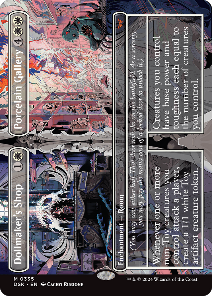 Dollmaker's Shop // Porcelain Gallery (Borderless) [Duskmourn: House of Horror] | Odin's Place