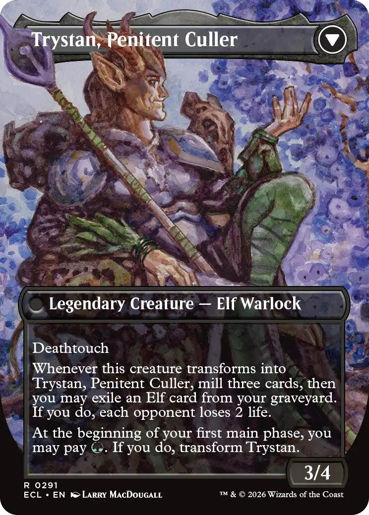 Trystan, Callous Cultivator (Borderless) [Lorwyn Eclipsed] | Odin's Place