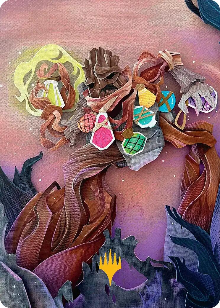 Painter's Servant Art Card (Gold-Stamped Planeswalker Symbol) [Lorwyn Eclipsed Art Series] | Odin's Place