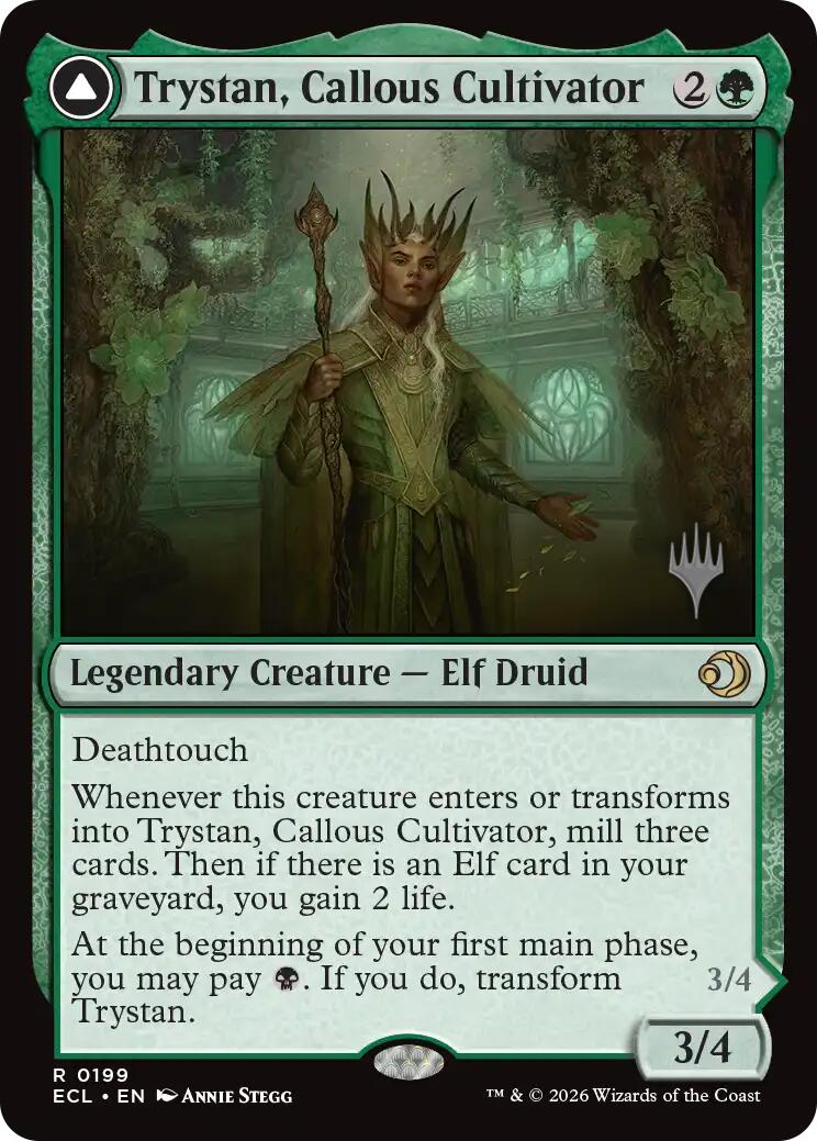 Trystan, Callous Cultivator [Lorwyn Eclipsed Promos] | Odin's Place