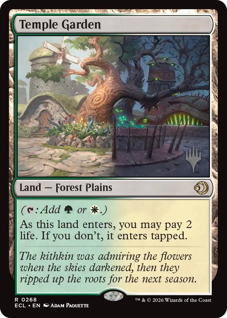 Temple Garden [Lorwyn Eclipsed Promos] | Odin's Place