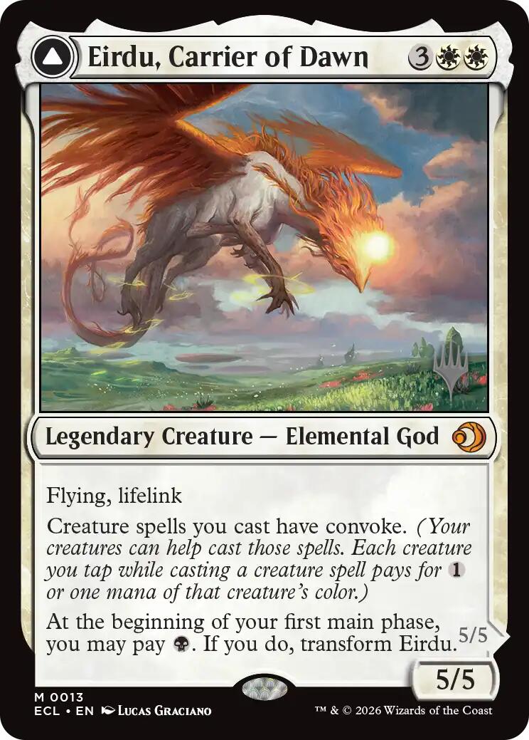 Eirdu, Carrier of Dawn [Lorwyn Eclipsed Promos] | Odin's Place