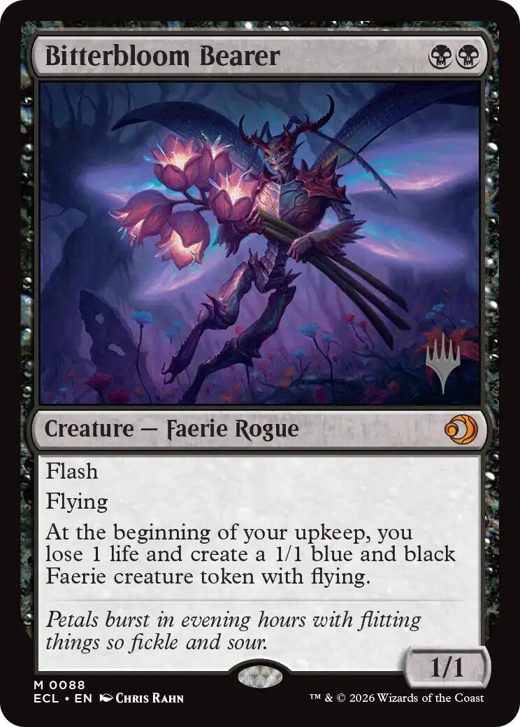 Bitterbloom Bearer [Lorwyn Eclipsed Promos] | Odin's Place