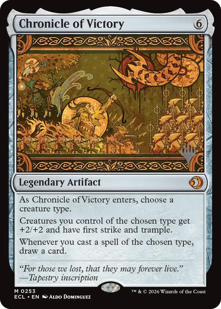 Chronicle of Victory [Lorwyn Eclipsed Promos] | Odin's Place