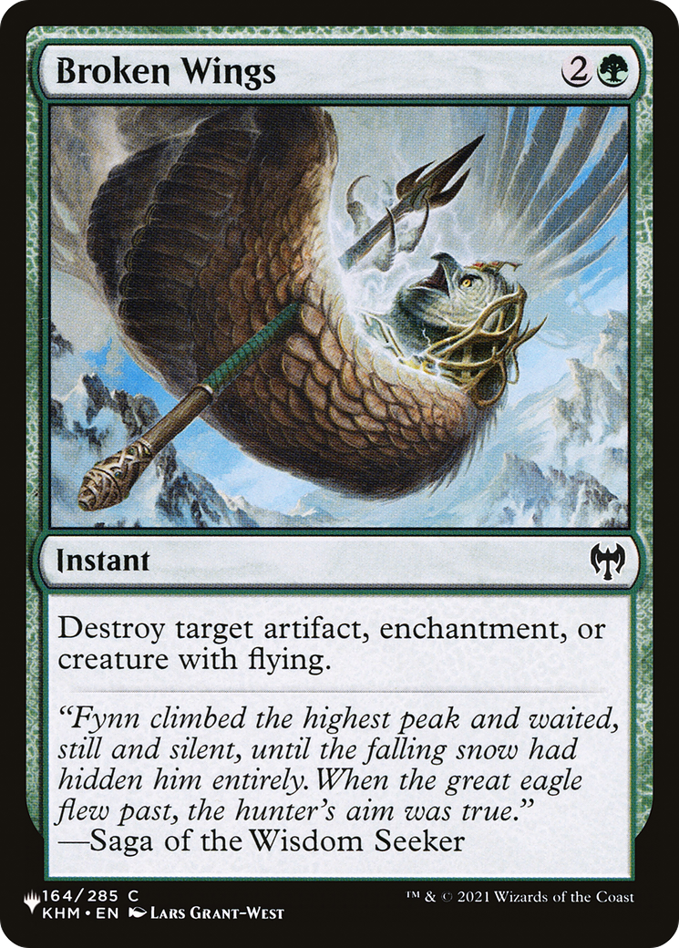 Broken Wings [The List] | Odin's Place