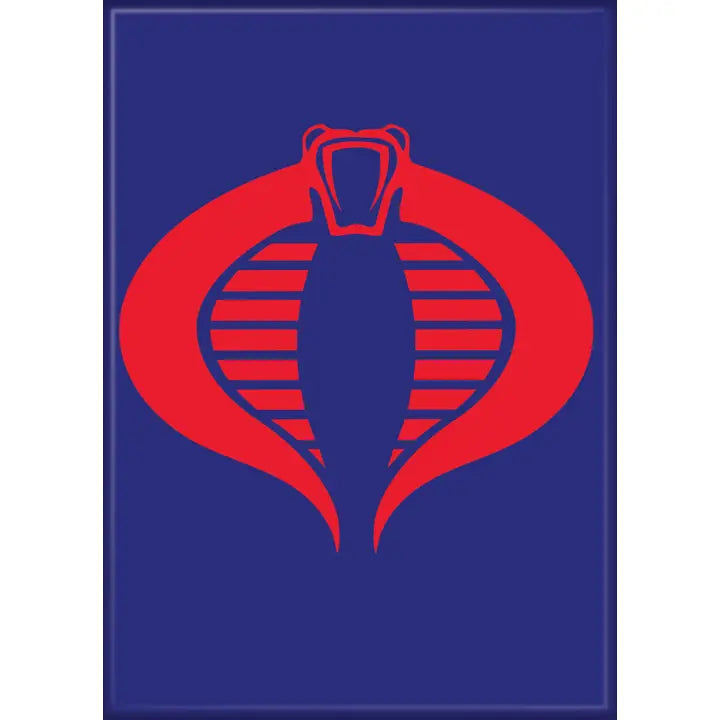 G.I. Joe Cobra Insignia Magnets 2.5" X 3.5" | Odin's Place