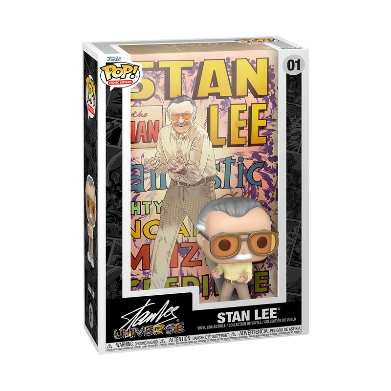 Funko Pop! Stan Lee Comic Cover Figure with Case | Odin's Place
