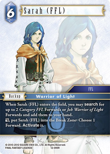 Sarah (FFL) [Opus XII] | Odin's Place