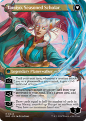 Tamiyo, Inquisitive Student // Tamiyo, Seasoned Scholar (Borderless) [Modern Horizons 3] | Odin's Place