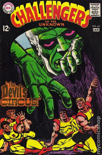 Challengers of the Unknown #65 Comic Book | Odin's Place