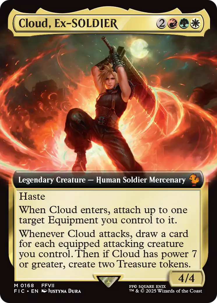 Cloud, Ex-SOLDIER (Extended Art) [FINAL FANTASY Commander] | Odin's Place