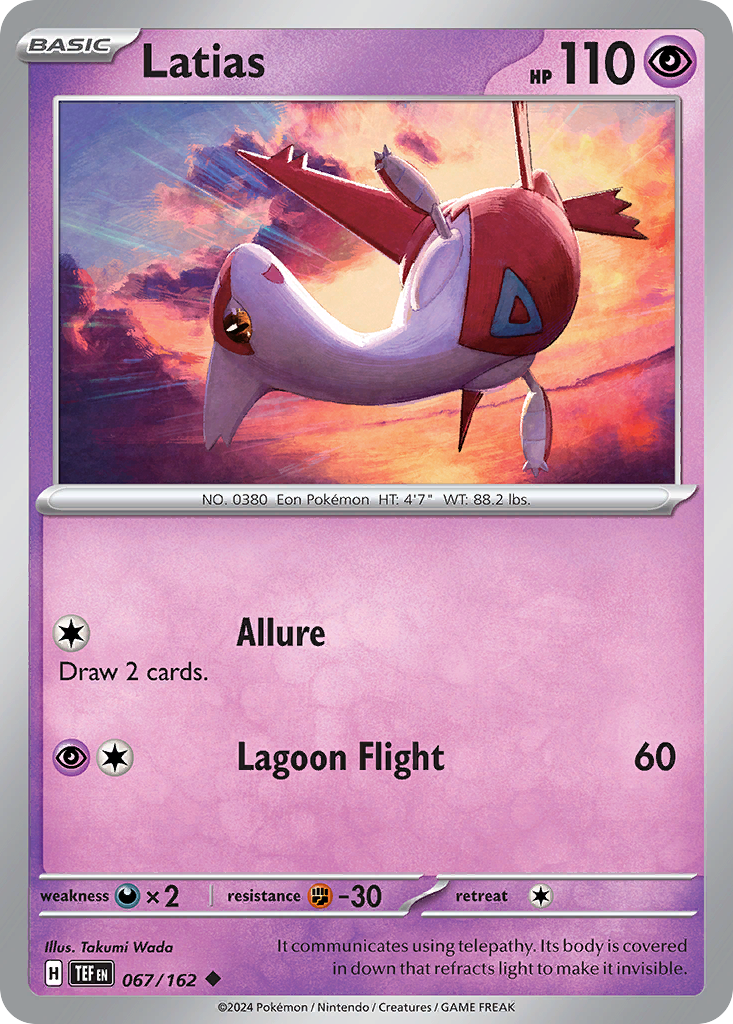 Latias (067/162) [Scarlet & Violet: Temporal Forces] | Odin's Place