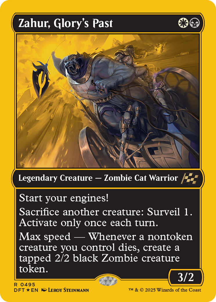 Zahur, Glory's Past (First-Place Foil) [Aetherdrift] | Odin's Place