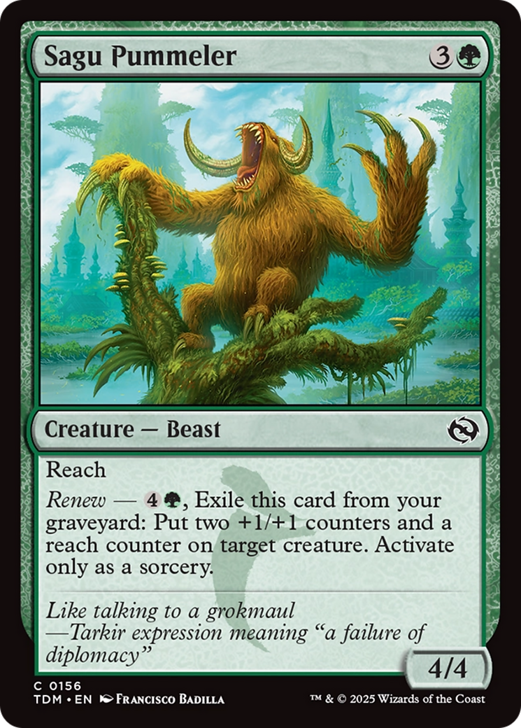 Sagu Pummeler [Tarkir: Dragonstorm] | Odin's Place