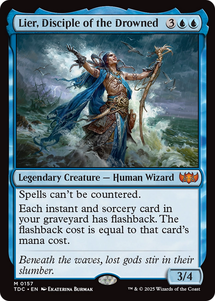 Lier, Disciple of the Drowned [Tarkir: Dragonstorm Commander] | Odin's Place
