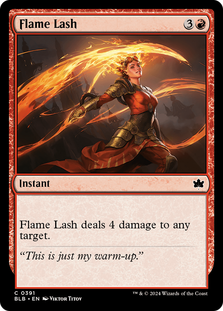Flame Lash [Bloomburrow] | Odin's Place