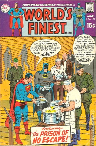 Worlds Finest #192 DC Comics Superman Batman 1970 | Odin's Place