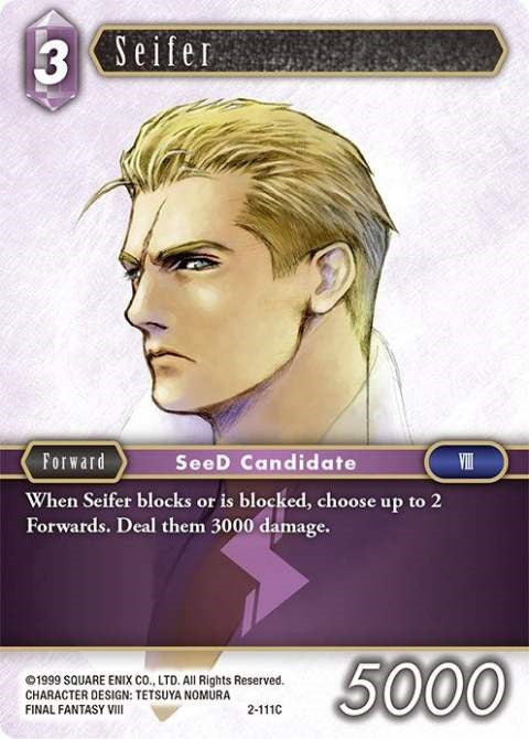 Seifer [Opus II] | Odin's Place